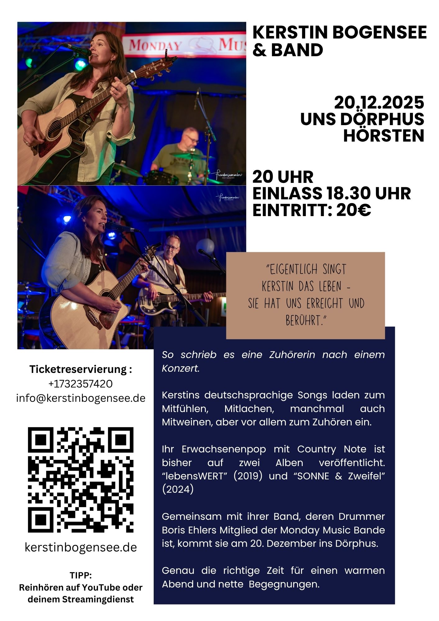 KERSTIN BOGENSEE & BAND